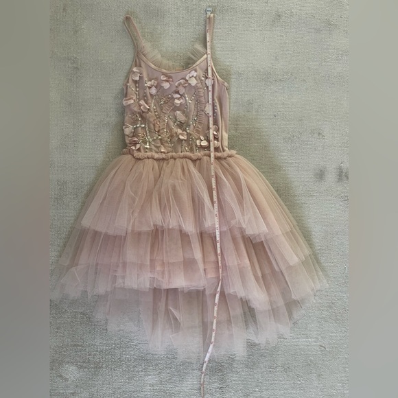 strapless open back dress Tutu Du Monde Claudette Tutu Dress